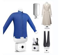 STIDEsknautic Robot Plancha Camisas Verticales,Secadora y Plancha automática de Aire Caliente 360°,para Camisas y Pantalones de Cualquier Talla,Calor y Temporizador Ajustables