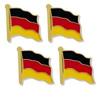 stidsds Pin de bandera de Alemania, pines de solapa de bandera alemana, pin de solapa esmaltado, para hombres y mujeres, traje y insignia patriótica de metal, recuerdo de sombrero, mochilas,