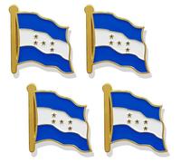 stidsds Pin de bandera de Honduras, pines de solapa con bandera de Honduras, pin de solapa esmaltado para hombres y mujeres, insignia patriótica de metal para recuerdo, sombrero, mochilas, decoración