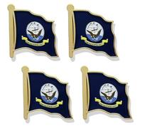 stidsds Pin de bandera de la Marina de Estados Unidos - Pines de la bandera de la Marina de Estados Unidos para solapa, bandera militar del ejército, pin de solapa esmaltado para hombres y mujeres,