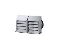 STIEBEL ELTRON Rejilla de admisión y descarga KWG 160, Chapa de acero con recubrimiento en polvo - 239140