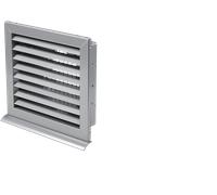 STIEBEL ELTRON Rejilla de aire exterior Fort LWF LG 125 lacada en gris - 233017