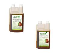 Stiefel Jugo de hierbas articulares | Paquete doble | 2 x 1 l | Complemento líquido para caballos | Para apoyar problemas relacionados con la alimentación de tendones y articulaciones | Sin colorantes