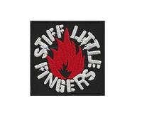 Stiff Little Fingers Punkband_1 parche patch bordado con logotipo para planchar de hierro en apliques