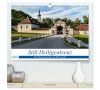 Stift Heiligenkreuz (hochwertiger Premium Wandkalender 2026 DIN A2 quer), Kunstdruck in Hochglanz: Ein "Ort der Kraft" im Wienerwald (Papst Benedikt XVI.)