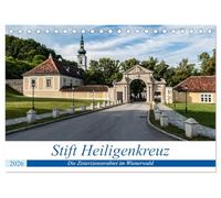 Stift Heiligenkreuz (Tischkalender 2026 DIN A5 quer), CALVENDO Monatskalender: Ein "Ort der Kraft" im Wienerwald (Papst Benedikt XVI.)