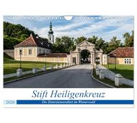 Stift Heiligenkreuz (Wandkalender 2026 DIN A4 quer), CALVENDO Monatskalender: Ein "Ort der Kraft" im Wienerwald (Papst Benedikt XVI.)