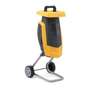 STIGA Bio Master 2200 Trituradora Eléctrica, 2200 W, Bolsa 50 L - Disco 2 Cuchillas Reversibles, Empujador Incluido - para Residuos De Jardín