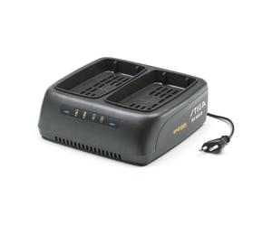 Stiga Cargador de batería doble ePower EC 415 D 48 V, Corriente de carga 2 Ah, Enchufe Europlug
