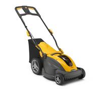 Stiga combi 340e kit cortacésped manual batería negro, amarillo