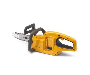 Stiga CS 100e - Motosierra a batería - Hoja de 25 cm - Kit base (solo herramienta), ideal para jardinería doméstica