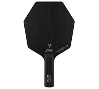 STIGA Cybershape Carbon - Pala de Ping Pong Profesional revolucionaria de Carbono, Forma Hexagonal única, Superficie de Impacto más Grande, clásica Recta
