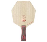Stiga Cybershape Clipper - Hoja de Tenis de Mesa, Hoja de Madera rápida Ofensiva para Jugadores experimentados - Master - Marrón