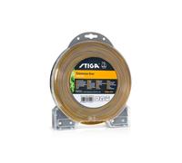 STIGA FIL DÉBROUSSAILLEUSE ROND DE TYPE 'TIGRÉ' (BI-MATERIALES) 87M Ø2.4MM