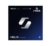 STIGA Helix Platinum M Negra 2,2: Goma para Pala de Tenis de Mesa Jugadores versátiles; 47,5°; Esponja de dureza Media