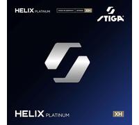 STIGA Helix Platinum XH Negra 2,2: Goma para Pala de Tenis de Mesa Extremadamente rápida Jugadores ofensivos avanzados; 52,5º; Esponja extradura