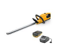 STIGA HT 100e Kit de cortasetos con batería de 20 V con hoja de 54 cm, mango giratorio de 180°, incluye batería ePower de 20 V y 2 Ah y cargador, ideal para setos y arbustos