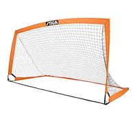 STIGA Match L Portería de fútbol, Naranja/Negro, 270 x 150 x 150 cm