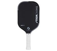 STIGA Pala de Pickleball Aim 16 Elongated: Potencia explosiva y precisión con Mayor Alcance | Fibra de Carbono 3K + Kevlar | Peso Medio | para Jugadores de competición | Homologada por la USAPA