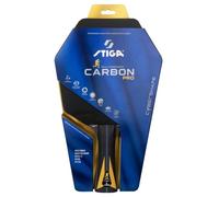 STIGA Pala de Ping-Pong Carbon Pro Truls Edition Cybershape | Inspirada en Truls Möregårdh con diseño sueco, Cybershape y fibra de carbono, para mayor velocidad, efecto y control.