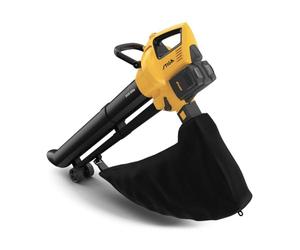 Stiga SVS 100e 3 en 1 Soplador-Aspirador de hojas, triturador, con 2 baterías y cargador de 20 V Ah