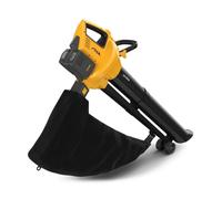 Stiga VS 100e 3en 1 aspiradora y soplador de Hojas con Amoladora, INCLU. 2 x 20 V (4 Ah) batería y Cargador