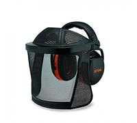 Stihl 0000 884 0566 - Protector facial (nailon, protección para los oídos, corto, con protección para la frente)