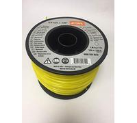 Stihl 0000 930 2542 - Carrete de manguera para lavadora a presión (3 mm x 168 m, 1,4 kg), color amarillo