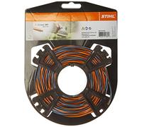 Stihl 00009304300 Hilos de Corte cruciformes con Contenido de Carbono, Naranja