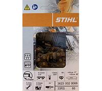 STIHL 33RS 66 Rapid Super Cadena de motosierra de 18 pulgadas, barra de 3/8, calibre .050
