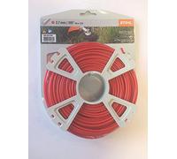 Stihl Cable para desbrozadora 0000 930 2343, 2,7 mm, 68 m, color rojo