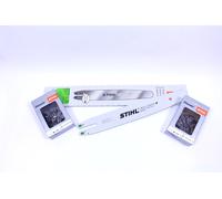 STIHL Carril de Guía 30cm 3/8" 1,3 Rollomatic E 3005 000 4805+ 2x Cadena Voll