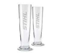 Stihl Cerveza Set 2 Piezas, Cerveza Capacidad 0,3l L, Regalo para Hombres, Fanáticos y Amante