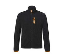 Stihl Chaqueta de forro polar negra, Negro, S