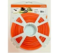 STIHL Hilo de Cortar Cuadrado, Naranja, 2,4 MM X 86M M, 0000 930 2641