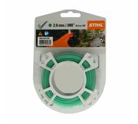 STIHL Hilo De Nylon Tondo Verde 2 Mm X 14 Metros Para Desbrozadora