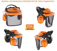 STIHL Protección Facial Protección Auditiva Combinación G500 00008840231 ADVA...