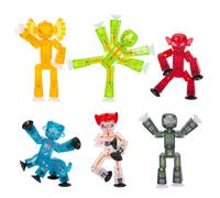 StikBot Zing Monsters Complete Set of 6 Poseable Monster Action Figur