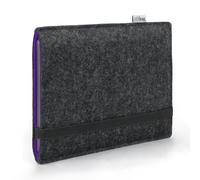Stilbag EBook Reader Finn - Funda para libro electrónico Pocketbook Verse Lite | Color: antracita/violeta | Funda para lector electrónico de libros electrónicos de fieltro | Funda para lector de