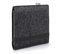 Stilbag Funda para lector electrónico Onyx Boox Go 7 | Color: antracita/negro | funda de fieltro para lector electrónico | funda protectora para lector electrónico | funda para lector de libros
