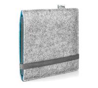 Stilbag Funda para lector electrónico Onyx Boox Go 7 | Color: gris claro/azul | funda de fieltro para lector electrónico | funda protectora para lector electrónico | funda para lector de libros