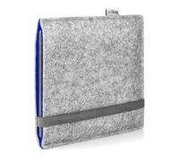 Stilbag Lector de libros electrónicos Finn para Onyx Boox Go Color 7 (Gen II), color: gris claro/azul, funda para lector electrónico de fieltro, funda protectora para lector electrónico, funda para
