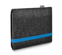 Stilbag Lector de libros electrónicos Leon para Pocketbook Verse Lite | Color: antracita/azul | funda de fieltro para lector electrónico | funda para lector electrónico | funda para lector de libros
