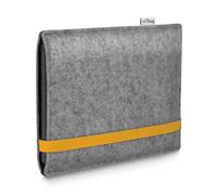 Stilbag Lector de libros electrónicos Leon para Pocketbook Verse Lite | Color: gris claro/amarillo | funda de fieltro para lector electrónico | funda protectora para lector electrónico | funda para