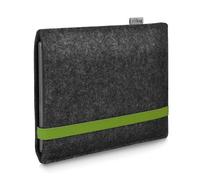 Stilbag Lector de libros electrónicos Leon para Tolino Shine 5ª generación, color: antracita/verde, funda para lector electrónico de fieltro, funda protectora para lector electrónico, funda para