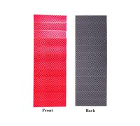 (Stile A Rosso-183x60x2cm) Materassino da campeggio gonfiabile per esterni, ultraleggero, con cuscino