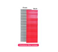 (Stile B Rosso-183x60x2cm) Materassino da campeggio gonfiabile per esterni, ultraleggero, con cuscino