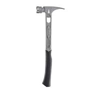 Stiletto TIB15MC 15 oz. Titanium TiBone Hammer Milled Face with Curved Handle