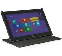 STILGUT UltraSlim Case V2 - Funda con función Atril y presentación para Microsoft Surface 2, Color Negro