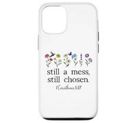 Still a Mess Still Chosen God Bible Verse 1 Corinthians 1:27 Carcasa para iPhone 12/12 Pro